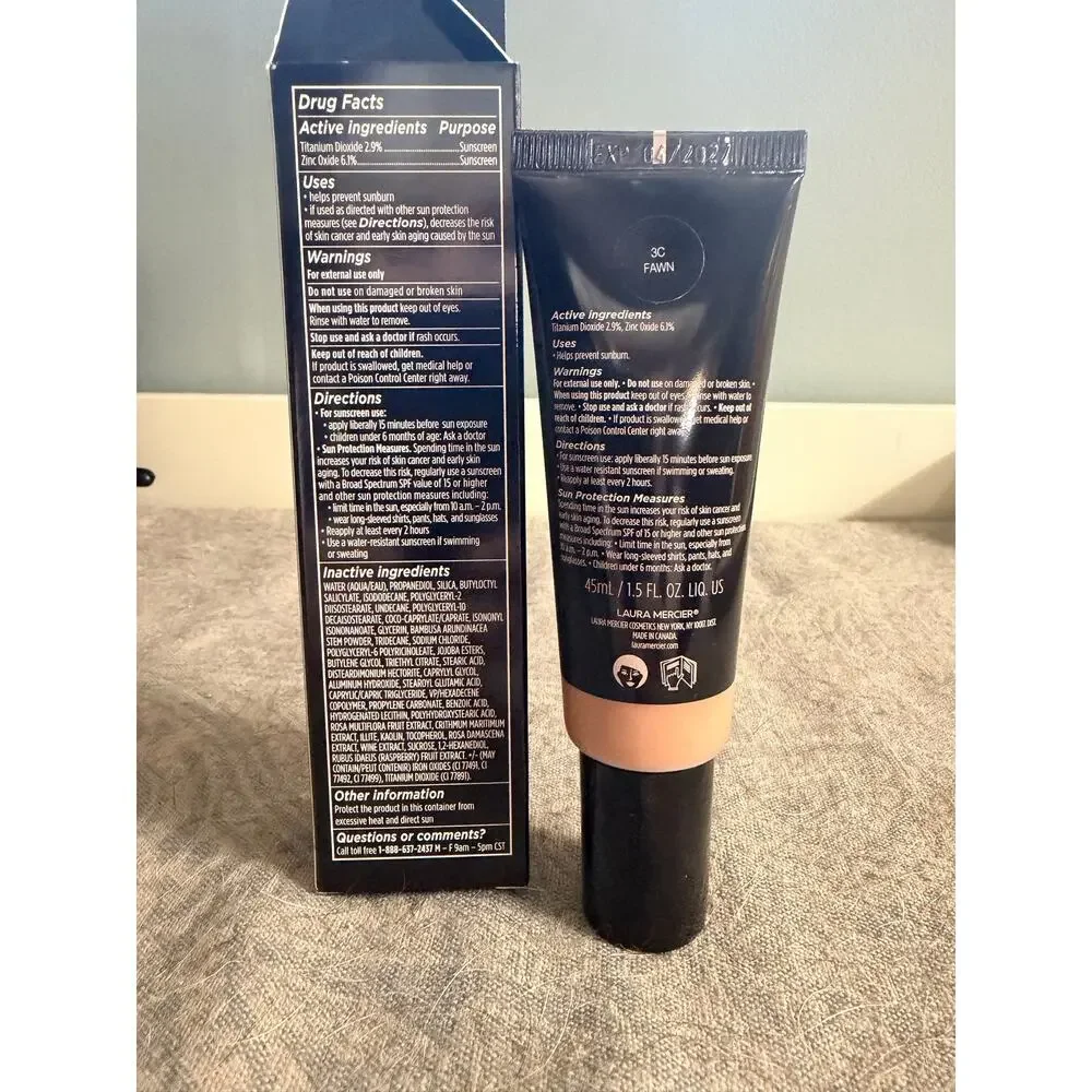 Laura Mercier Tinted Moisturizer Blurred Matte 3C fawn